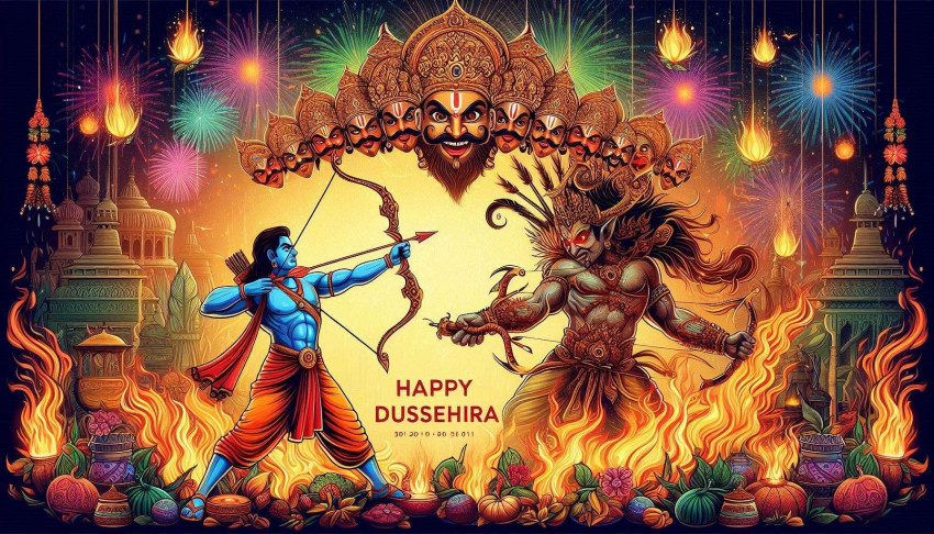 Happy Dussehra wishes Image download