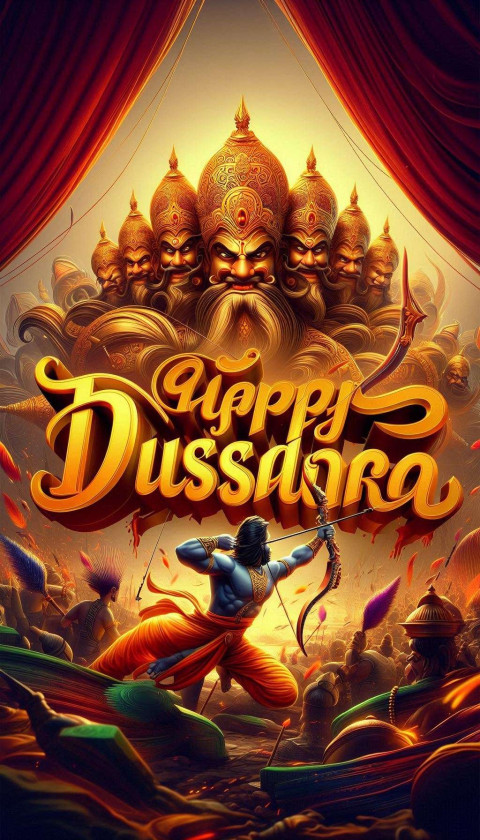Happy Dussehra wishes Images with happy messages