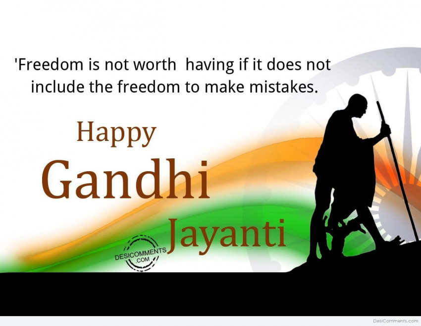 Happy Gandhi Quote Images Full Hd For WhatsApp