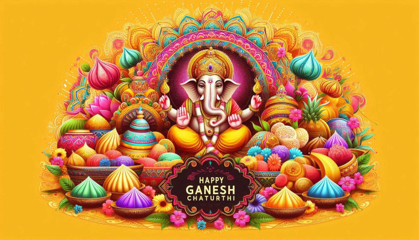 Happy Ganesh Chaturthi animated gifs and pictures