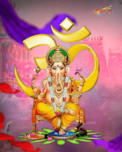 Happy Ganesh Chaturthi Baby CB PicsArt Photo Editing Background New