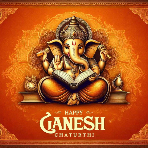 Happy Ganesh Chaturthi beautiful banner designs