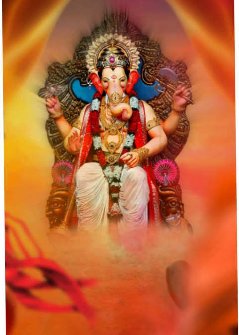 Happy Ganesh Chaturthi CB PicsArt Editing Hd Background
