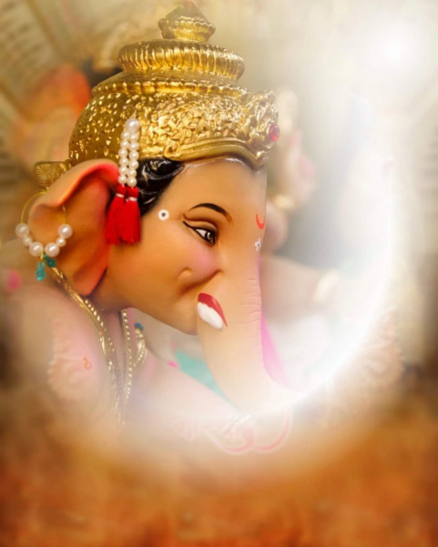 Happy Ganpati Bappa Photo Editing CB Background For Photoshop