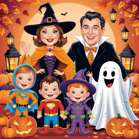 Happy Halloween costumes ideas for kids and adults