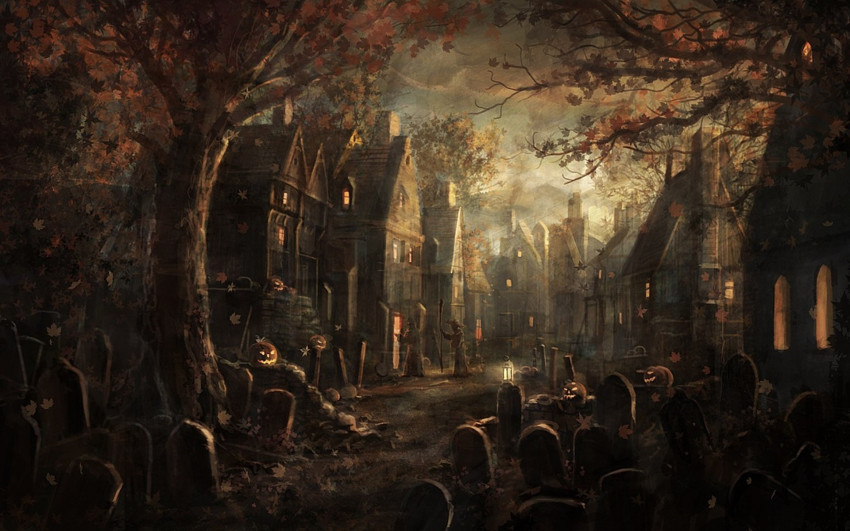 Happy Halloween Pumpkin Background Wallpaper