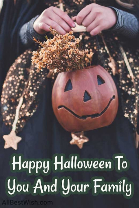 Happy Halloween Street Background HD Wallpaper