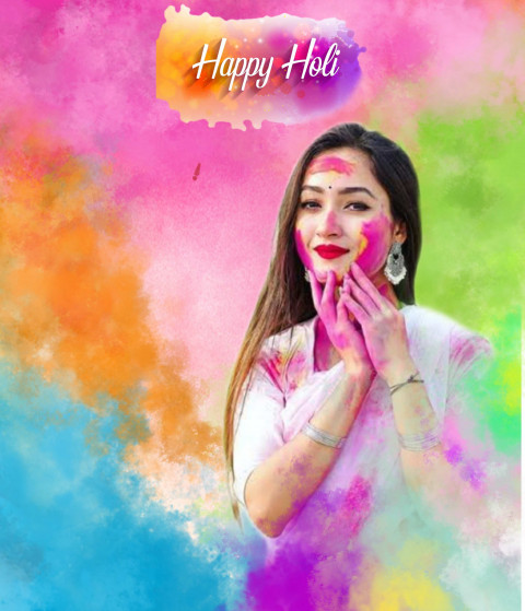 Happy Holi Background Photos For Editing  HD