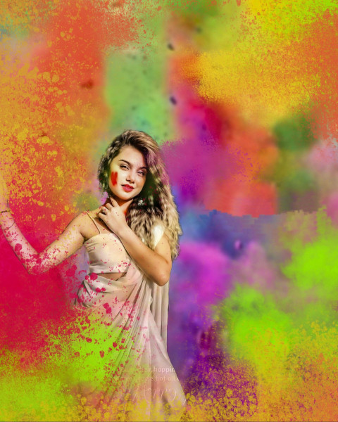 Happy Holi CB Editing Background For Picsart New