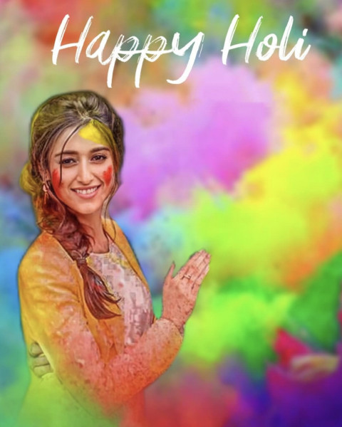 Happy Holi CB Editing Background With Girls Pic