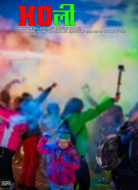 Happy Holi CB Photo Editing Background Download Free Full HD