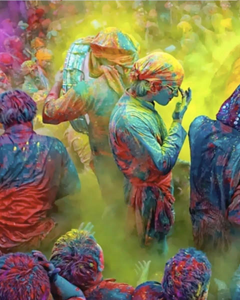 Happy Holi CB Picsart Background HD Download