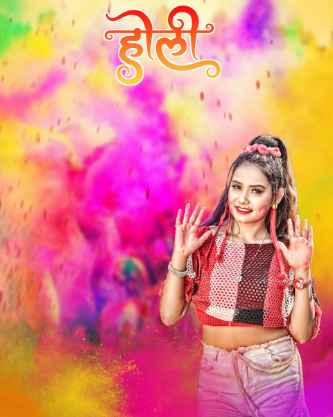 Happy Holi CB Picsart Photo Editing Background  Full HD