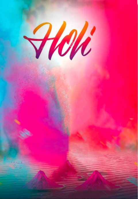 Happy Holi Colourful Cb Background HD For Photoshop & Picsart Editing