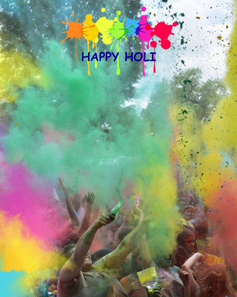 Happy Holi Editing CB Background Download For Photo Editing