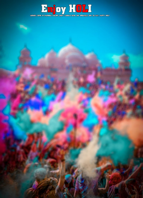 Happy Holi Photo Editing Background Hd For Picsart & Photoshop