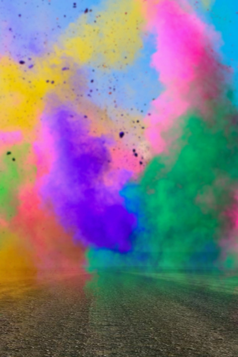 Happy Holi Photo Editing Colorful Background For Photoshop & Picsart