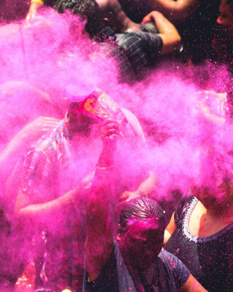 Happy Holi Photo Editing Colorful Background For Photoshop & Picsart