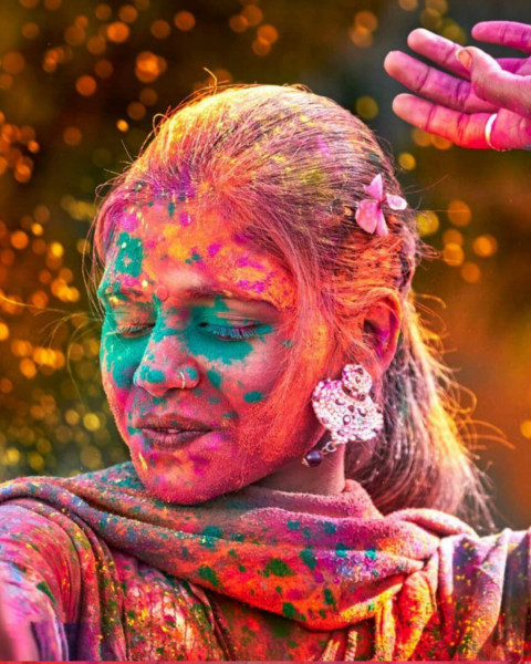 Happy Holi Photoshop Editing  Background Download New