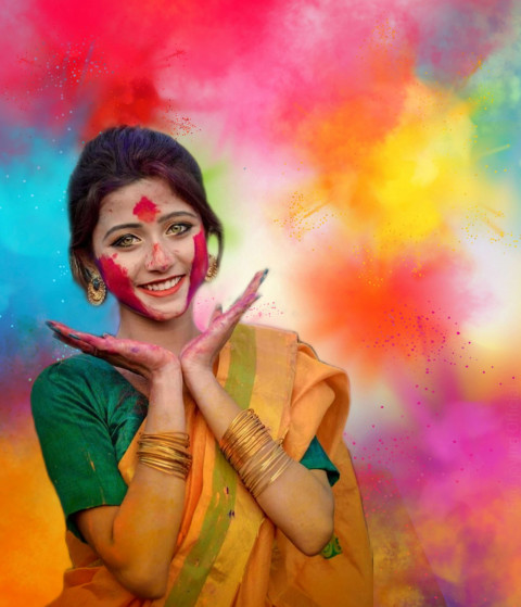 Happy Holi Special Photo Editing Background  New