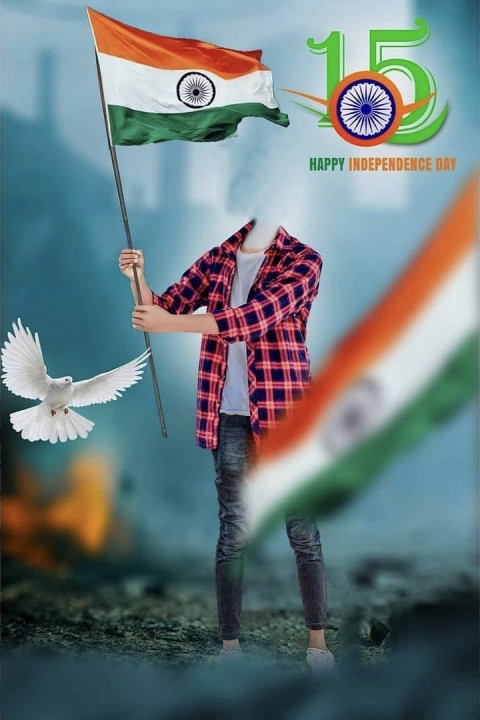 Happy Indipendent Day Background Without Face