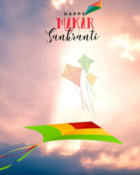 Happy Makar Sankranti Lohri Editing Background For Picsart & Photoshop Hd
