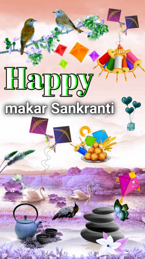 Happy Makar Sankranti Pictures HD For Mobile Wallpapers Dp Img