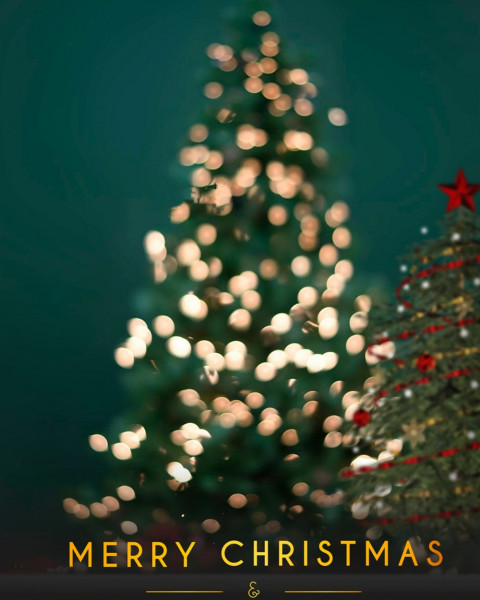 Happy Merry Christmas Background For Editing CB Photoshop