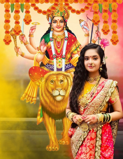Happy Navratri CB Background Free Download Full HD
