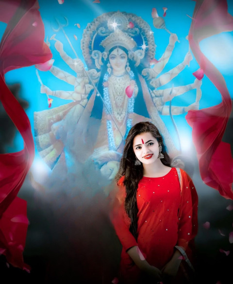 Happy navratri CB HD Photo Editing Background