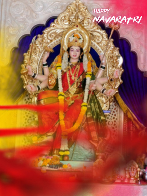 Happy Navratri CB Photo Editing Background Download  Image