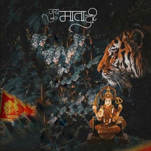 Happy Navratri CB PicsArt Durga Puja Editing Background HD