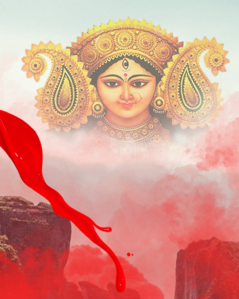 Happy Navratri Editing Background For CB PicsArt