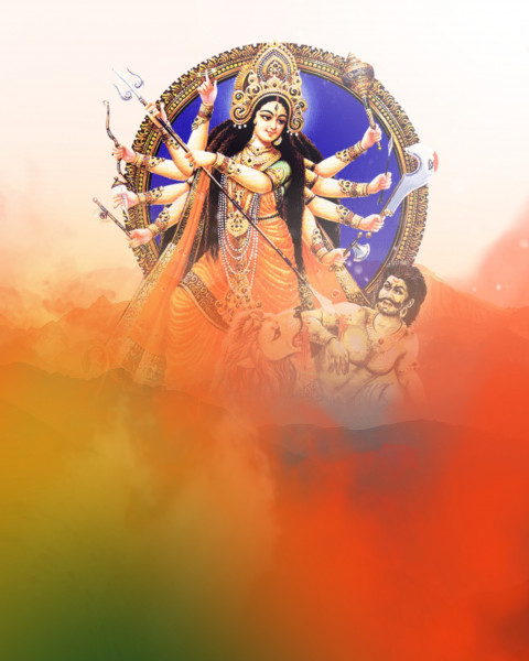 Happy Navratri Editing Background For CB PicsArt HD