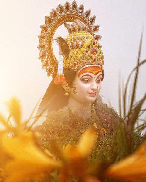 Happy Navratri Editing Background New For CB PicsArt