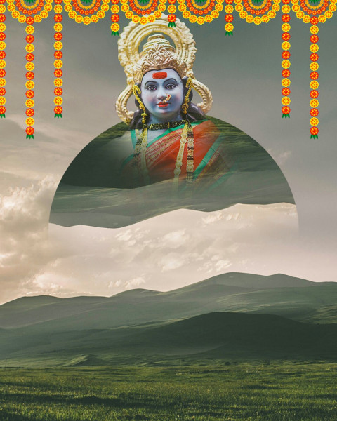 Happy Navratri HD Background Download For Snapseed Free