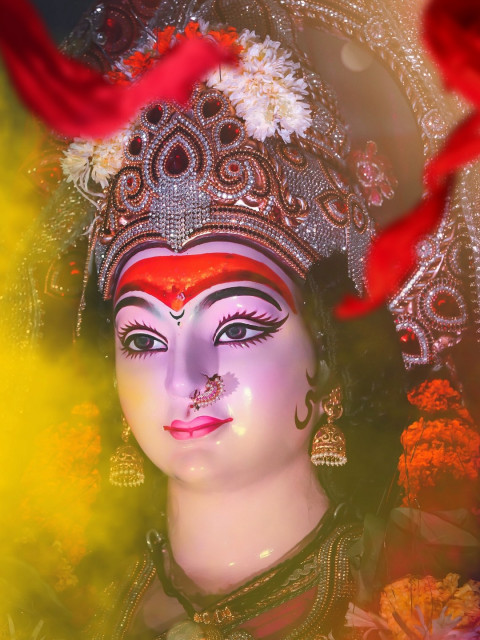 Happy Navratri HD Background For Snapseed Photo Editing Img