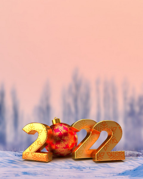 Happy New Year 2022 Background CB Photoshop Editing