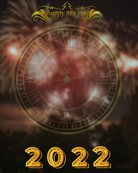 Happy New Year 2022 Background For Editing PicsArt CB