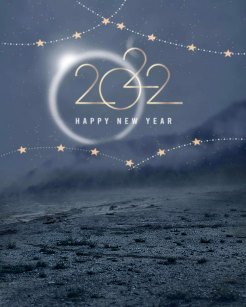 Happy New Year 2022 CB PicsArt Background HD
