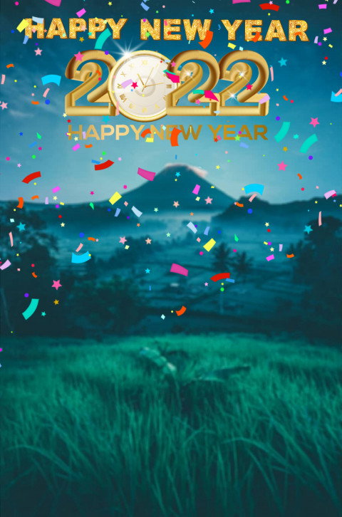 Happy New Year 2022 Cb PicsArt Photo Editing Background