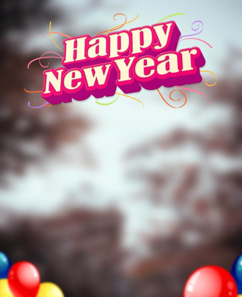 Happy New Year 2024 Background For Editing Stock Wallpapers