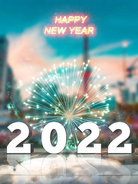 Happy New Year Editing Background New 2022 Picsart CB