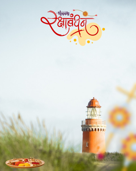 Happy Raksha Bandhan Photo Editing Background