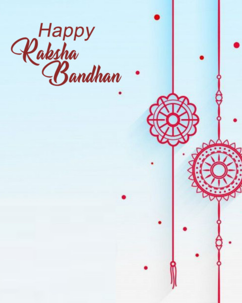 Happy Raksha Bandhan Picsart Background Download HD