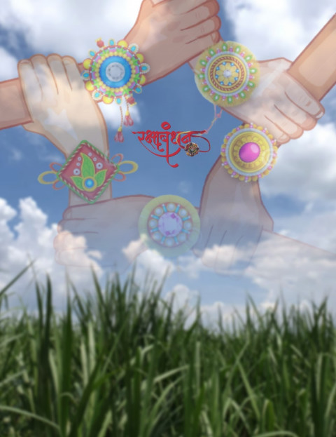Happy Rakshabandhan HD Background Download
