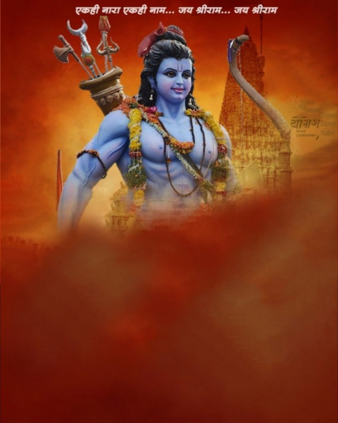 Happy Ram Navami Photo Editing CB Picsart Background New HD