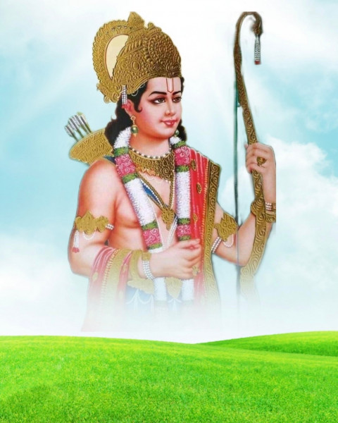 Happy Ram Navami Picsart Background Download