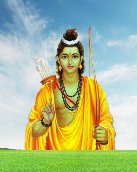 Happy Ram Navami Picsart Background Download HD