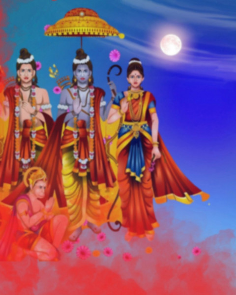 Happy Ram Navami Picsart Background Download Pic